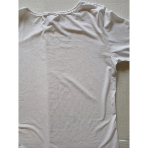 LuLaRoe Ashley T Shirt Womens 2XL White Rare Soft Feel New - Picture 15 of 16